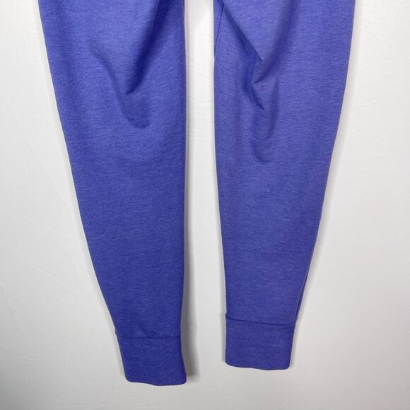 New Free People Movement Small Purple Sunny Skinny Cuffed Sweatpants Drawstring - Picture 7 of 11